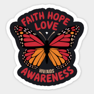 HIV/AIDS Awareness Sticker