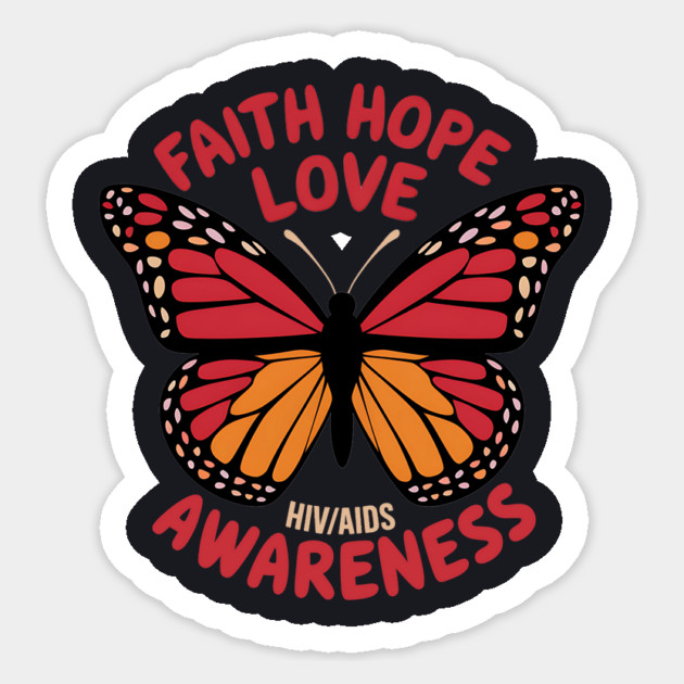 HIV/AIDS Awareness Sticker by Charles's Store 8
