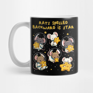 Rats Spelled Backward is Star Mug