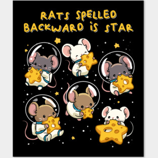 Rats Spelled Backward is Star Posters and Art