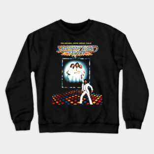 8bit version of Saturday Nïght Fever Crewneck Sweatshirt