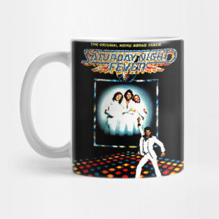 8bit version of Saturday Nïght Fever Mug