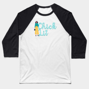 Chick Lit Genre Lovers Baseball T-Shirt