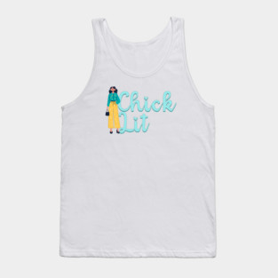 Chick Lit Genre Lovers Tank Top