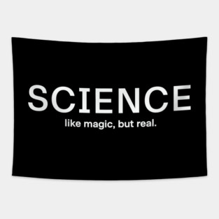 Science Like Magic But Real Tapestry