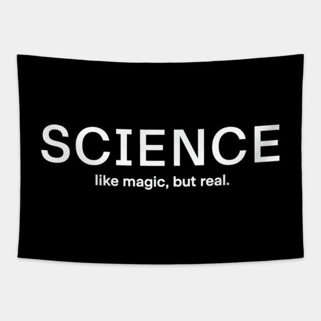 Science Like Magic But Real Tapestry by CreativeSage