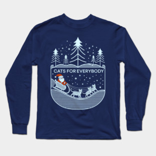 Cats For Everybody Long Sleeve T-Shirt