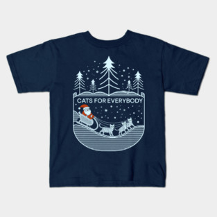 Cats For Everybody Kids T-Shirt