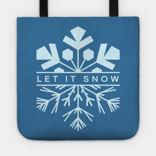 Let It Snow Tote by CreativeSage