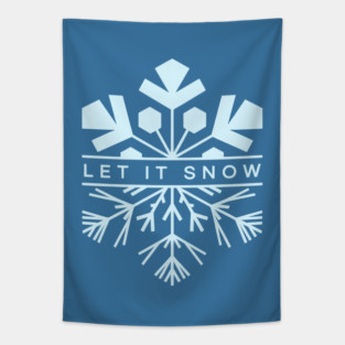 Let It Snow Tapestry