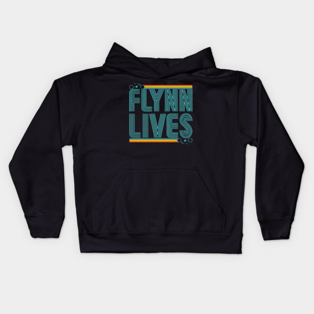 Flynn Lives Kids Hoodie by hard_vantasy