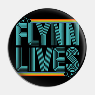 Flynn Lives Pin