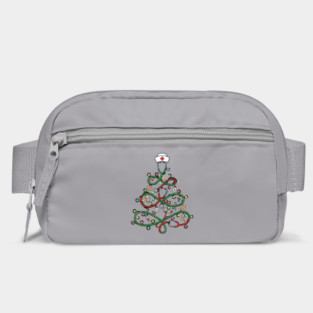 Stethoscope Christmas Tree Lights Nurse Bag