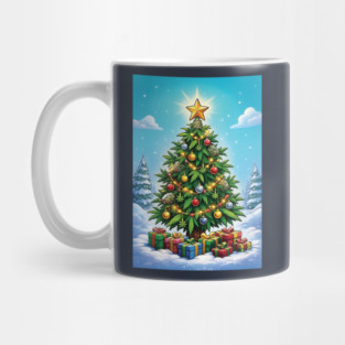 marijuana Christmas tree Mug