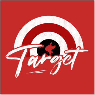 target team member Posters and Art