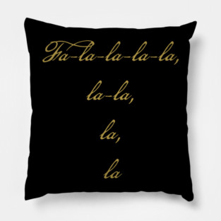 Christmas Carol Pillow