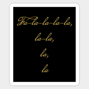 Christmas Carol Sticker