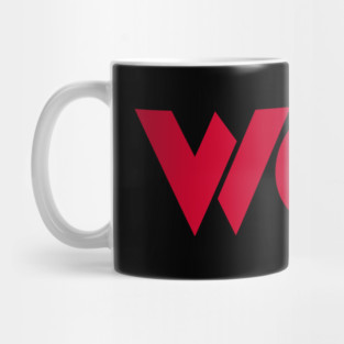 red wcw Mug
