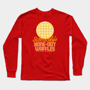 Schmoofy's Bone-Out Waffles Long Sleeve T-Shirt
