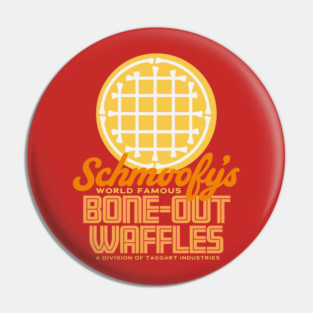 Schmoofy's Bone-Out Waffles Pin