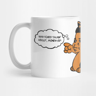 Different Monday Strokes Mug