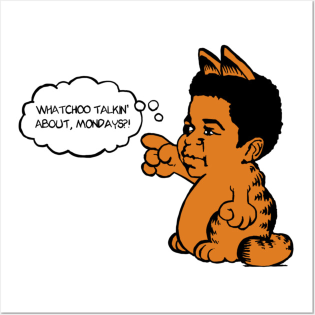 Different Monday Strokes Wall Art by Low Life Shirts