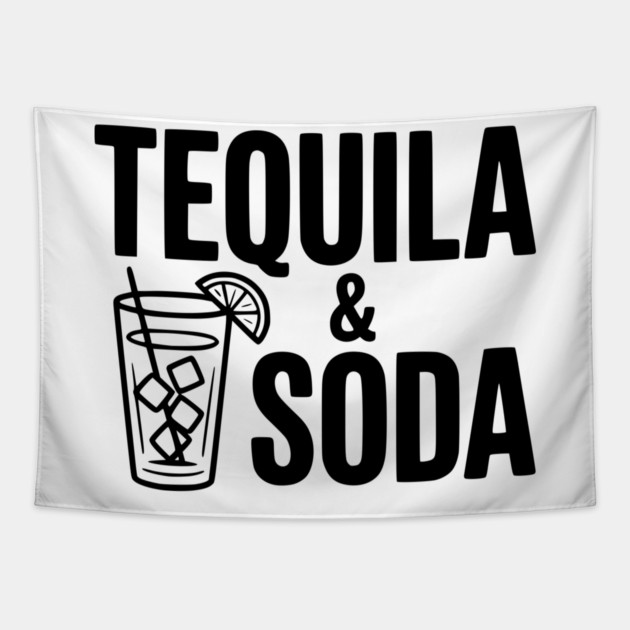 Tequila & Soda Tapestry by Frank Ring