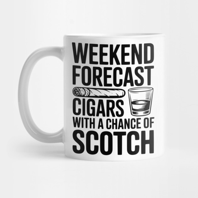 Weekend Forecast Cigars with a Chance of Scotch by Frank Ring