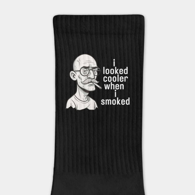 I looked cooler when I smoked by Low Life Shirts