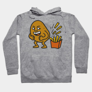 Junk Food Humor French Fries Parody Hoodie