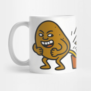 Junk Food Humor French Fries Parody Mug