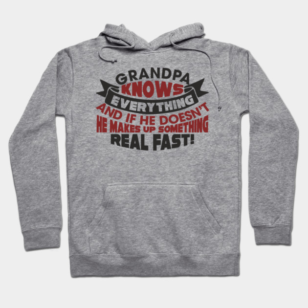 Grandpa Knows Everything Papaw Pride Hoodie by Anticorporati