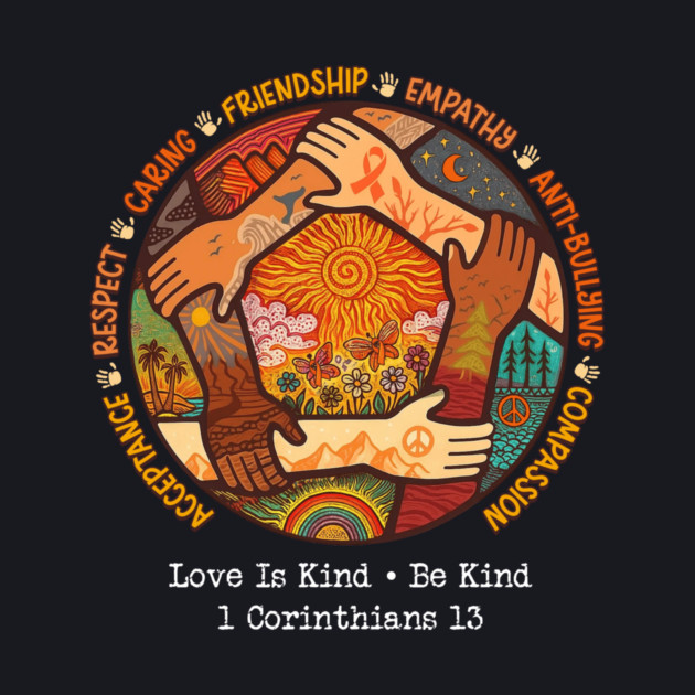 Love Is Kind • Be Kind, 1 Corinthians 13 by Charles's Store 8