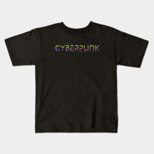 Cyberpunk Genre Lover Kids T-Shirt