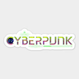 Cyberpunk Genre Lover Sticker