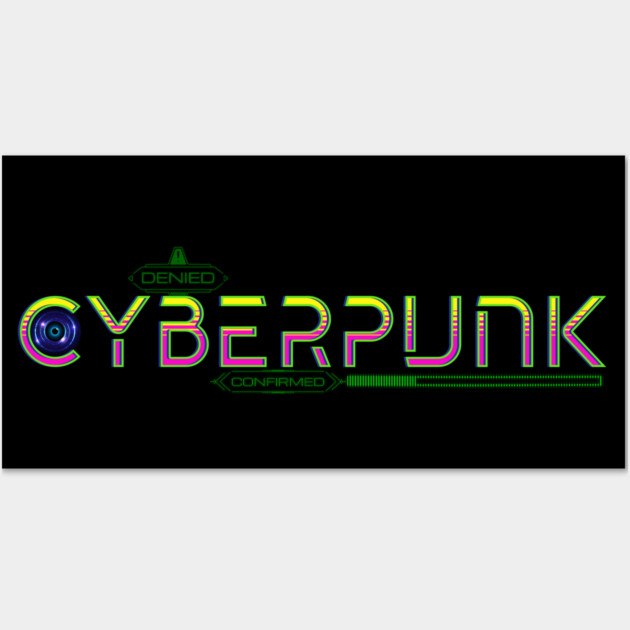 Cyberpunk Genre Lover Wall Art by H. R. Sinclair