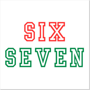 Christmas Six Seven 67 Posters and Art