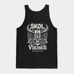 METAL "SKOL" - Vikings Minneapolis Tank Top