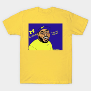 Sherrone Moore University of Michigan Head Coach Michigan Wolverine's T-Shirt