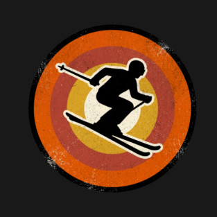 SKI VINTAGE ART T-Shirt