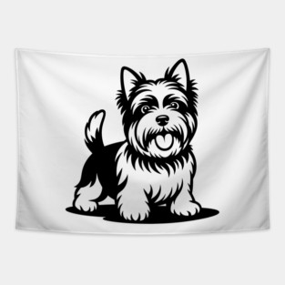 Biewer Terrier Tapestry