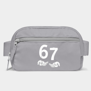 Funny Six Seven 6 7 Meme Gen Alpha Slang 6 7 Hands Bag