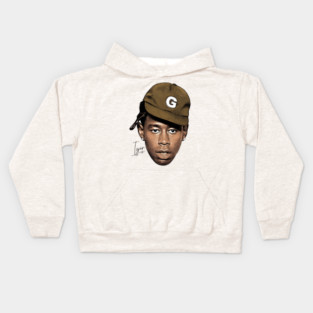 Tyler The Creator Funny Face Kids Hoodie