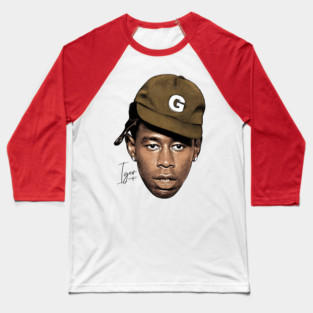 Tyler The Creator Funny Face Baseball T-Shirt