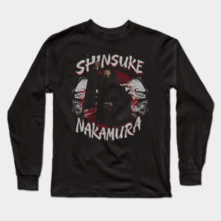Shinsuke Nakamura Mask Long Sleeve T-Shirt
