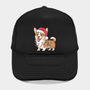 Cardigan Welsh Corgi Christmas Lights Xmas Dogs Hat