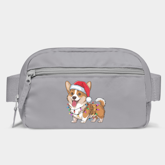 Cardigan Welsh Corgi Christmas Lights Xmas Dogs by yangho