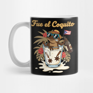 Fue el Coquito Funny Puerto Rican Coquí Holiday Christmas Drink Humor Mug