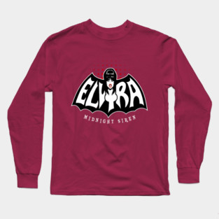 Elvira  Midnight Siren Long Sleeve T-Shirt