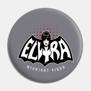 Elvira  Midnight Siren Pin